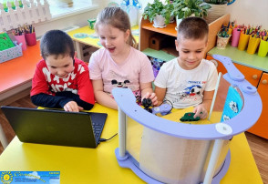 Съемки мультфильма, посвященного Дню Защитника Отечества Съемки мультфильма, посвященного Дню Защитника Отечества.